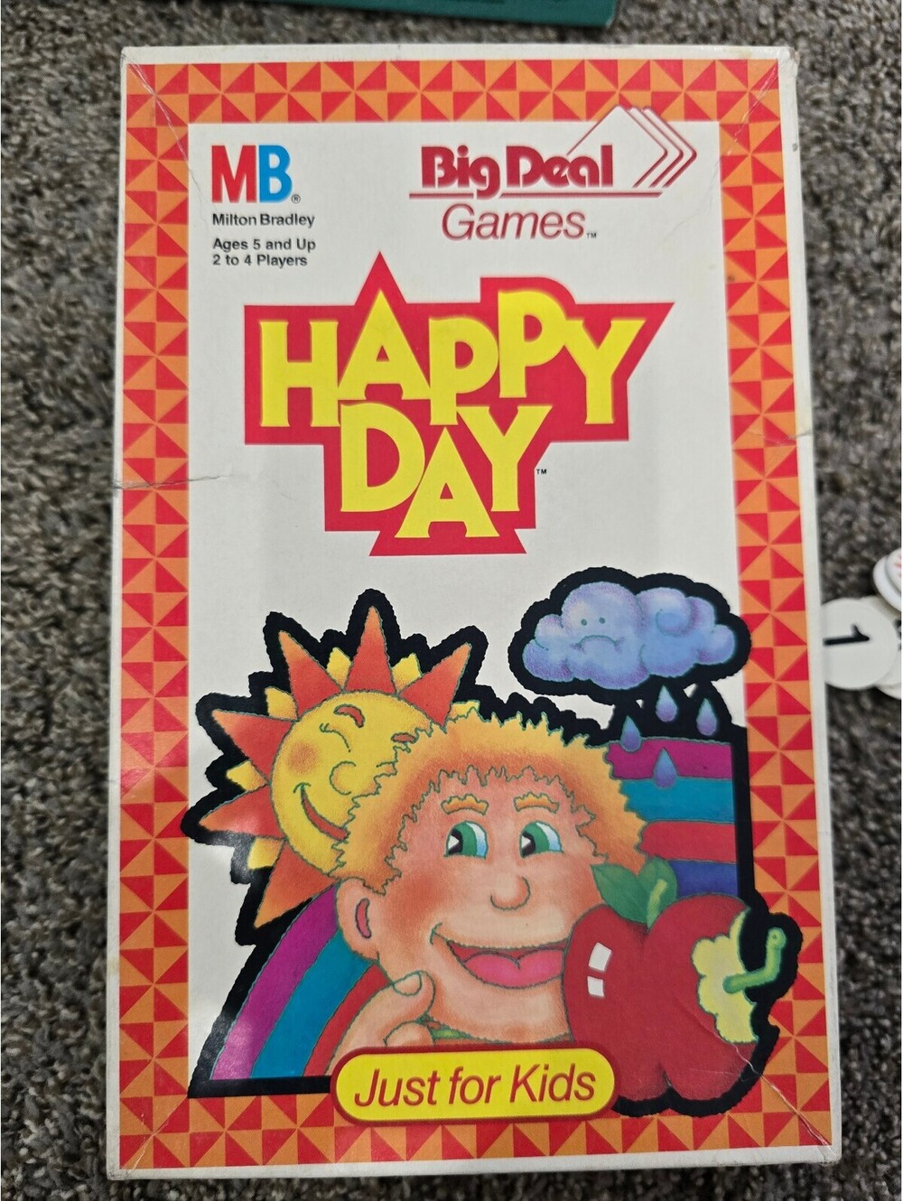 Milton Bradley Happy Day Big Deal Kids Card Game